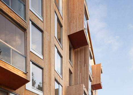 Puukuokka Housing Block by OOPEAA