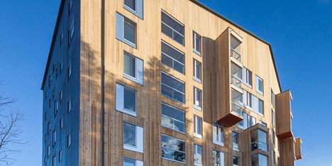 Puukuokka Housing Block by OOPEAA