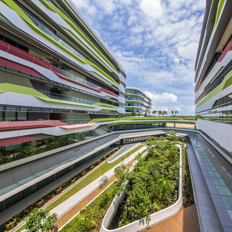 UNStudio completes first buildings for new Singapore university campus