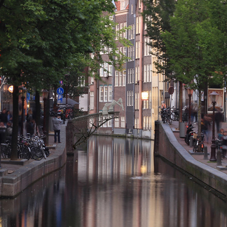Joris Laarman plans to 3D-print a canal bridge