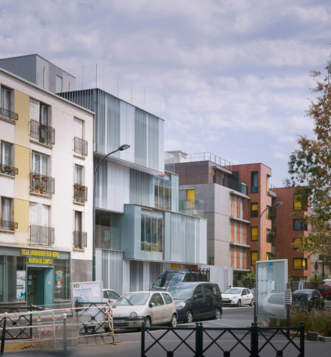 Stacked and Crossed Views by A+ Samuel Delmas Architectes