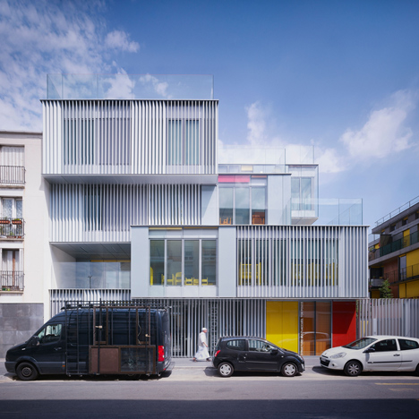 Stacked and Crossed Views by A+ Samuel Delmas Architectes