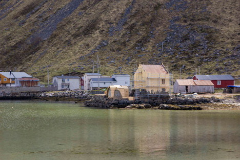 The Bands sauna and terrace