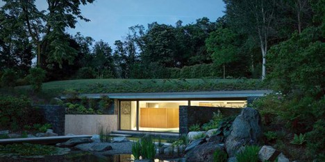 Act_Romegialli completes underground swimming pool in the grounds of an Italian home