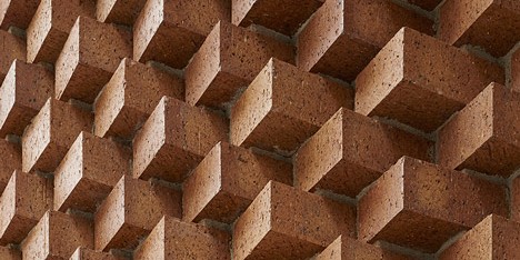 SO-IL adds decorative brick entrance to Tina Kim Gallery in Manhattan