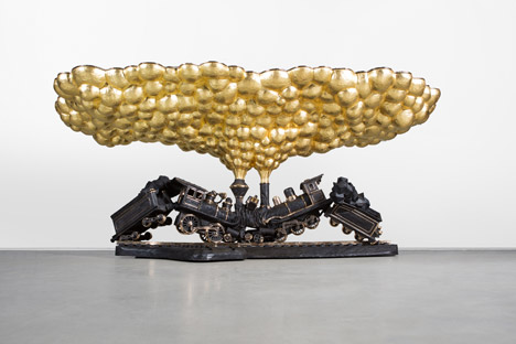 Train Crash Table by Studio Job