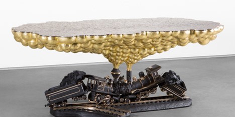 Train Crash Table by Studio Job