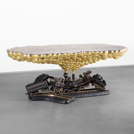 Train Crash Table by Studio Job