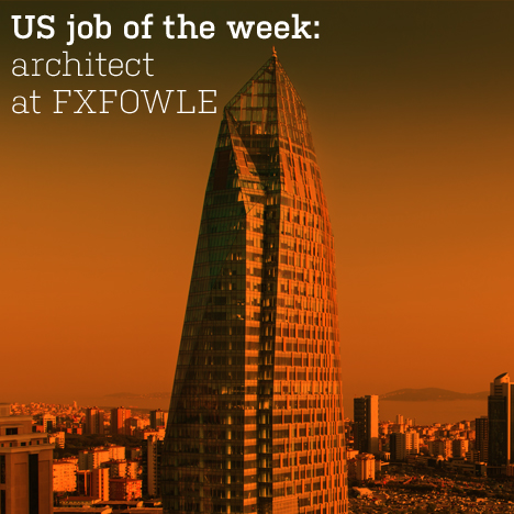 US job of the week: architect at FXFOWLE