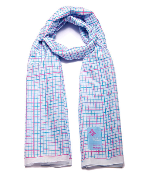 Unamono scarf by Freisteller Spiekermann