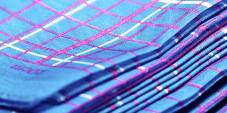 Erik Spiekermann’s first fashion accessories are printed like wearable graph paper