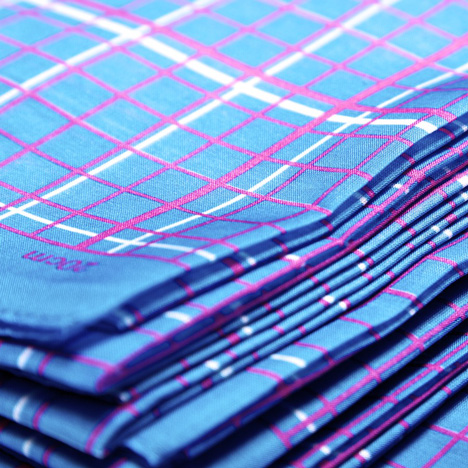 Erik Spiekermann’s first fashion accessories are printed like wearable graph paper