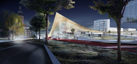Västerås Travel Center by BIG