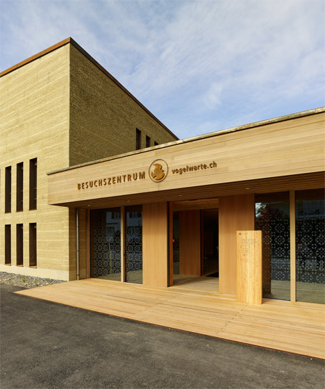 Swiss Ornithological Institute Visitor Centre by MLZD