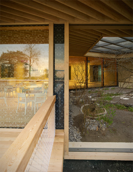 Swiss Ornithological Institute Visitor Centre by MLZD
