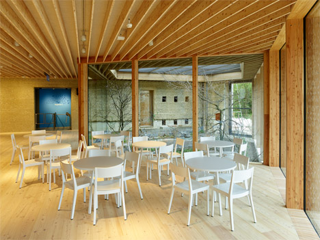 Swiss Ornithological Institute Visitor Centre by MLZD