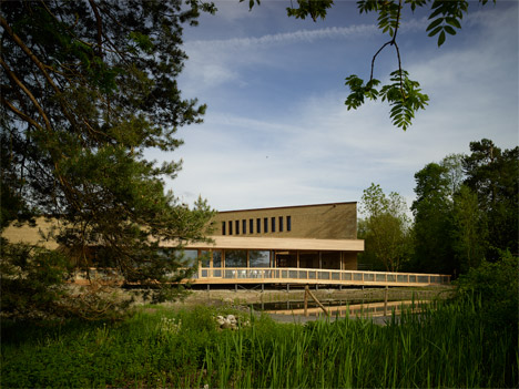 Swiss Ornithological Institute Visitor Centre by MLZD