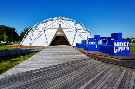 Camper pop-up at the Vitra Campus