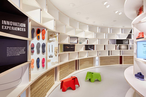 Camper pop-up at the Vitra Campus