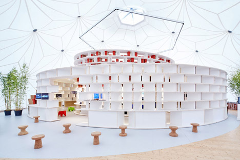 Camper pop-up at the Vitra Campus