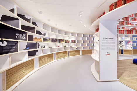Camper pop-up at the Vitra Campus