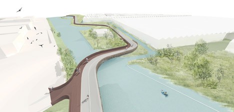 Vlotwateringbridge bat bridge by Next Architects