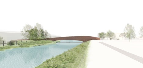 Vlotwateringbridge bat bridge by Next Architects