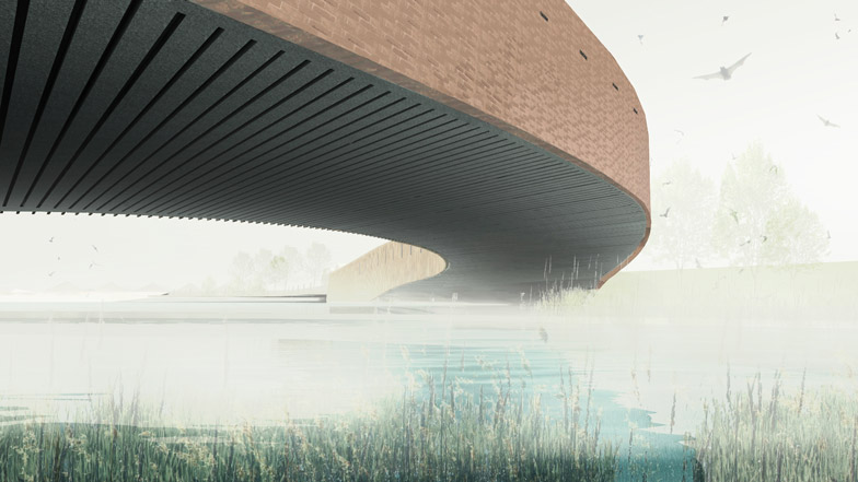 Vlotwateringbridge bat bridge by Next Architects