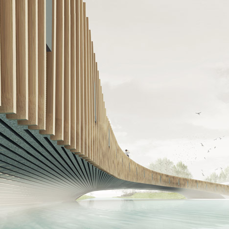 Vlotwateringbridge bat bridge by Next Architects