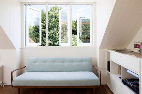 West Heath loft conversion with a secret room by Milford Martin Architects