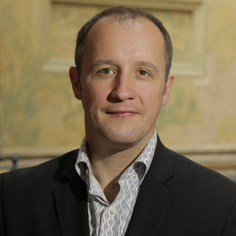 Clerkenwell Design Week show director William Knight. Copyright: Dezeen
