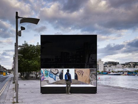 5CUBE Energy Pavilion by de Siún Scullion Architects