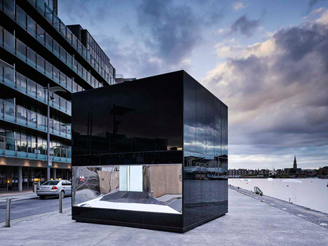 5CUBE Energy Pavilion by de Siún Scullion Architects