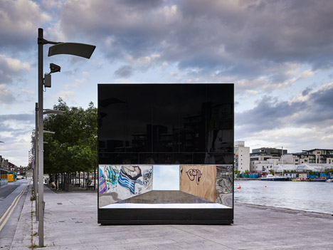 5CUBE Energy Pavilion by de Siún Scullion Architects