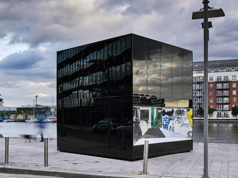 5CUBE Energy Pavilion by de Siún Scullion Architects