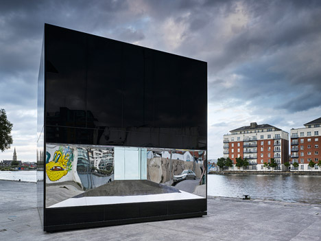 5CUBE Energy Pavilion by de Siún Scullion Architects