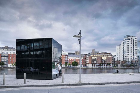 5CUBE Energy Pavilion by de Siún Scullion Architects