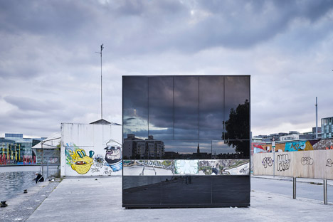 5CUBE Energy Pavilion by de Siún Scullion Architects