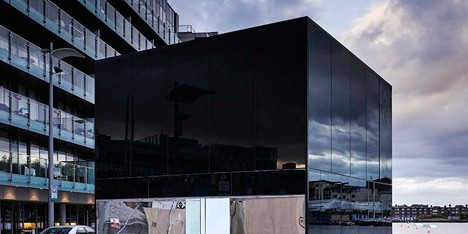 5CUBE Energy Pavilion by de Siún Scullion Architects