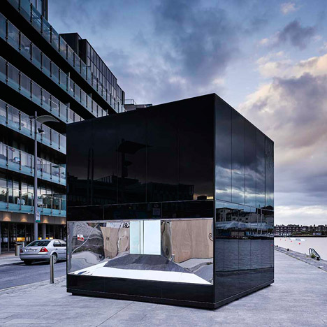5CUBE Energy Pavilion by de Siún Scullion Architects