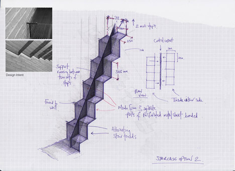 A Stair for Redliffe Square by DBLO