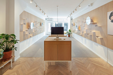 Ace & Tate flagship store by Occult Studio