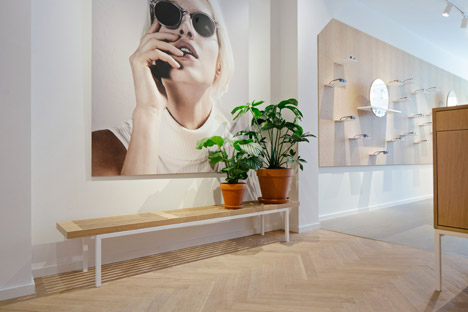 Ace & Tate flagship store by Occult Studio