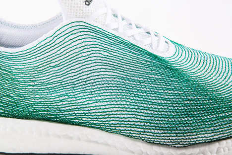 Adidas x Parley recycled ocean waste sneaker