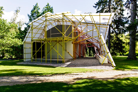 Structure by SelgasCano and helloeverything. Photograph by Kim Hansen
