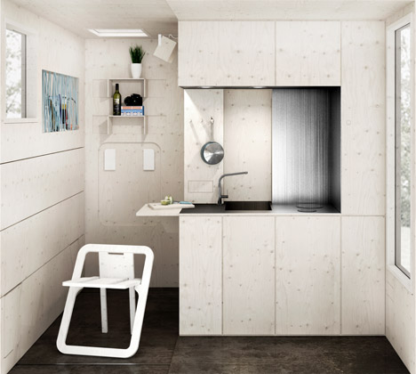 Another Small House on Tracks by Tomasz Zablotny