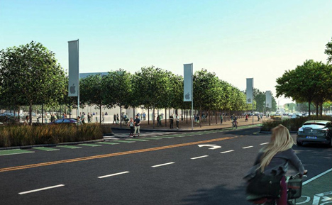 Apple campus visitor centre