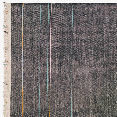Hella Jongerius’ new rugs for Danskina were designed from the yarn up