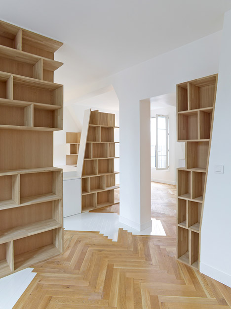 Arsenal Flat by h2o architectes
