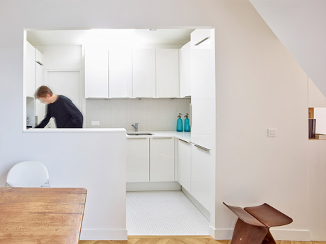 Arsenal Flat by h2o architectes